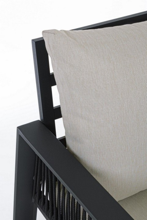 BIZZOTTO zestaw ogrodowy CAPTIVA antracyt / szary