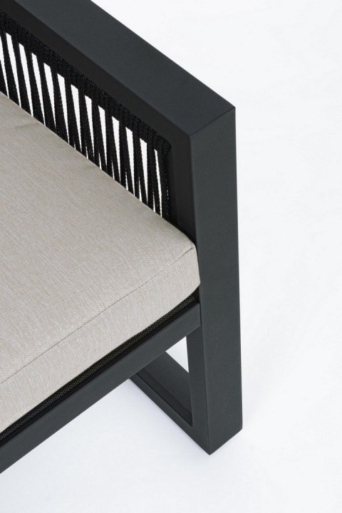 BIZZOTTO zestaw ogrodowy CAPTIVA antracyt / szary