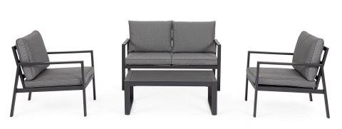 Bizzotto BIZZOTTO zestaw ogrodowy HILDE szary