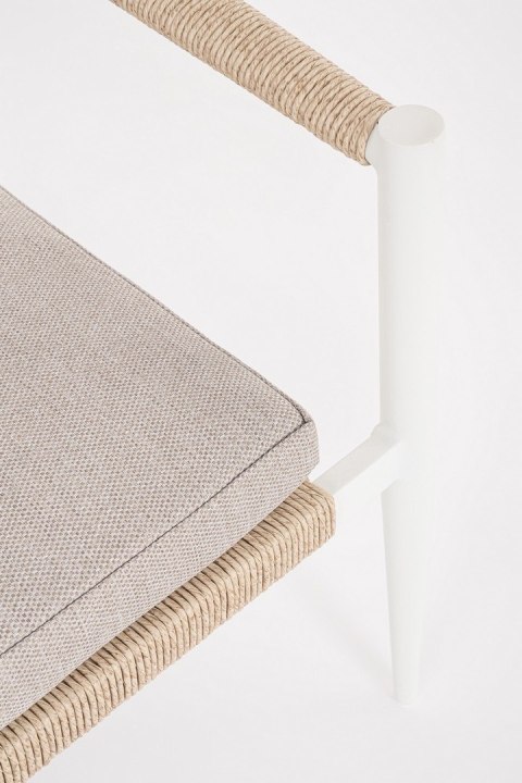 Bizzotto BIZZOTTO zestaw ogrodowy JANDIA biały / beż