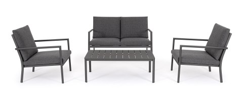 Bizzotto BIZZOTTO zestaw ogrodowy KONNOR 2 szary