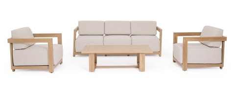 Bizzotto BIZZOTTO zestaw ogrodowy THESEUS naturalny