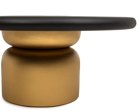 MaMaison MaMaison stolik kawowy LEONARDO 91 złoty / czarny