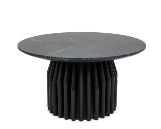 MaMaison stolik kawowy LEVANTE czarny marmur / drewno