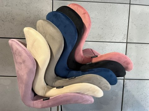 Krzesło obrotowe VASTO OFFICE VELVET PINK II GATUNEK