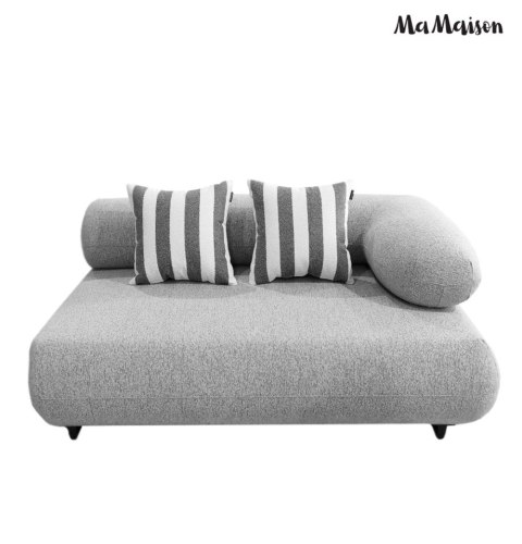 MaMaison MaMaison sofa narożna ogrodowa ALEXANDER 4 szara (poduszki i pokrowiec w zestawie)