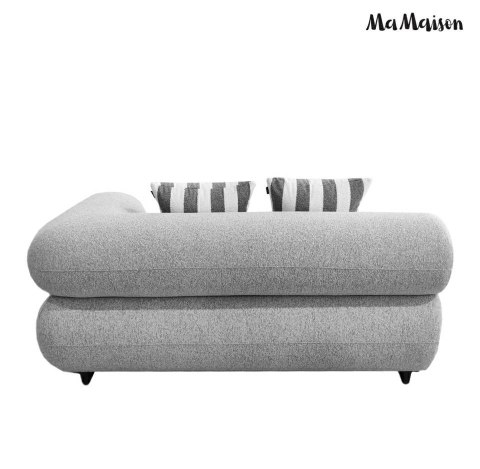 MaMaison MaMaison sofa ogrodowa ALEXANDER szara (poduszki i pokrowiec w zestawie)