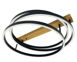 LAMPA SWE058-C BLACK WOOD