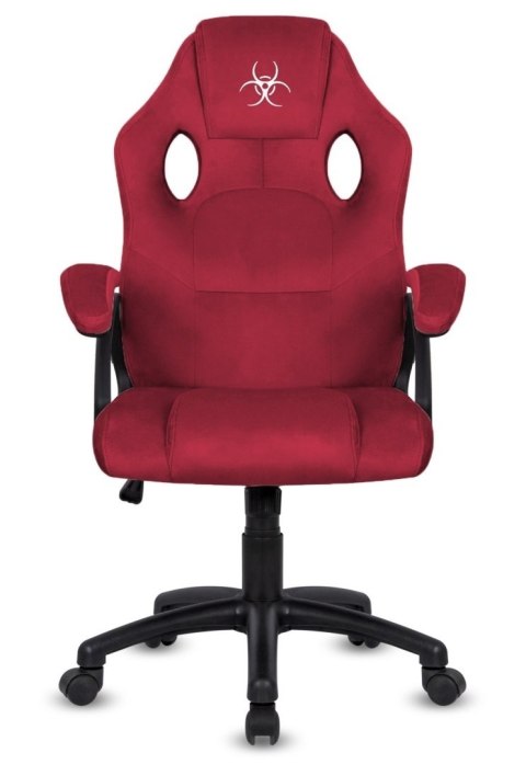 Fotel obrotowy do biurka CARRERA M ALCANTARA BURGUNDY II GATUNEK
