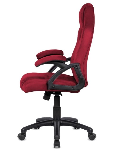 Fotel obrotowy do biurka CARRERA M ALCANTARA BURGUNDY II GATUNEK