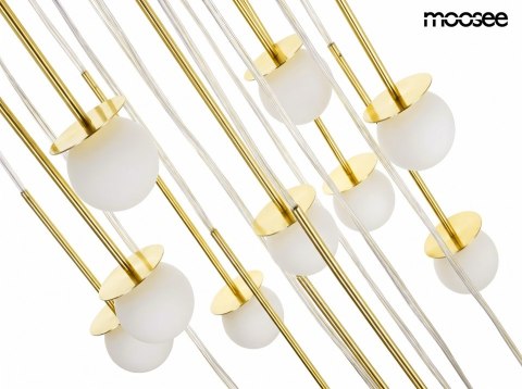 Moosee MOOSEE lampa wisząca CANNON DISC 50 złota