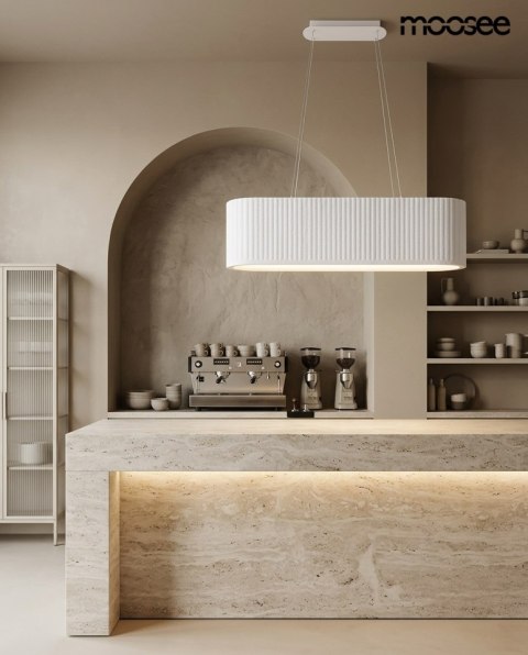 Moosee MOOSEE lampa wisząca MAZAYA biała