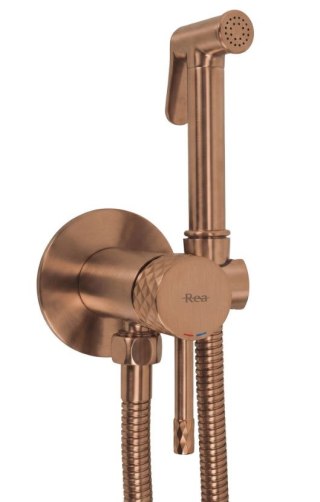 BATERIA BIDET PODTYN LOOP LUNGO DIAMOND MIEDŹ SZCZ