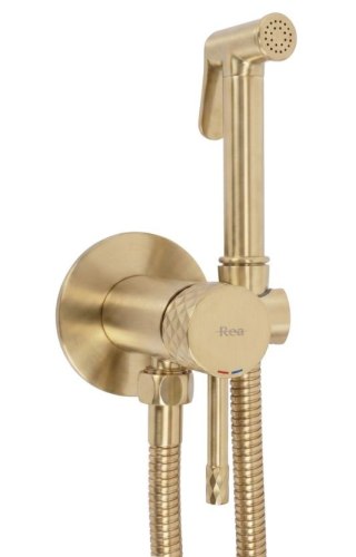 BATERIA BIDET PODTYN LOOP LUNGO DIAMOND ZŁOTA SZCZ