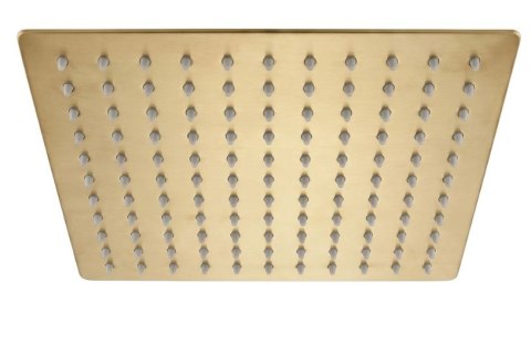 DESZCZOWNICA KWADRATOWA 25 cm JS-P015BG ZŁOTA SZCZ