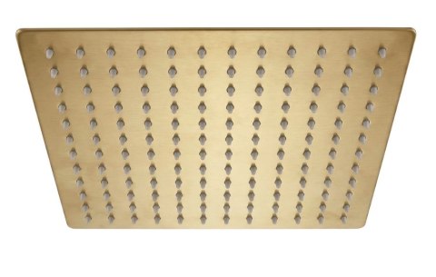 DESZCZOWNICA KWADRATOWA 30 cm JS-P015BG ZŁOTA SZCZ