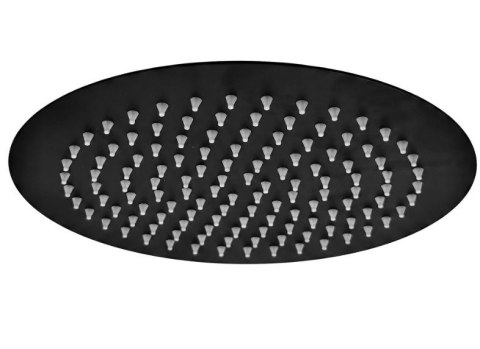 DESZCZOWNICA OKRĄGŁA 25 cm JS-P014B CZARNA