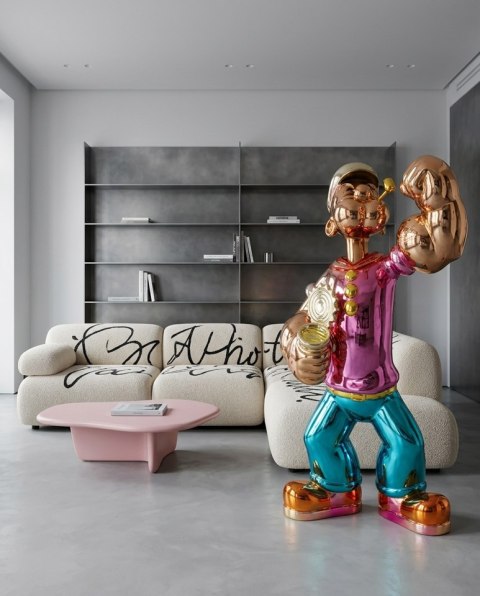 King Home Figura POPEYE 185 CM - włókno szklane