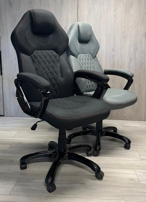 Fotel obrotowy do biurka SPIDER BLACK FABRIC
