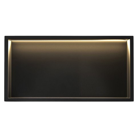 PÓŁKA WNĘKOWA LED 60x30x10 cm BLACK