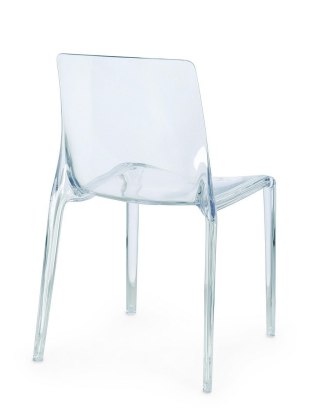 BIZZOTTO krzesło ogrodowe ADELE transparentne