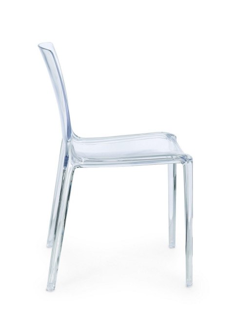 Bizzotto BIZZOTTO krzesło ogrodowe ADELE transparentne