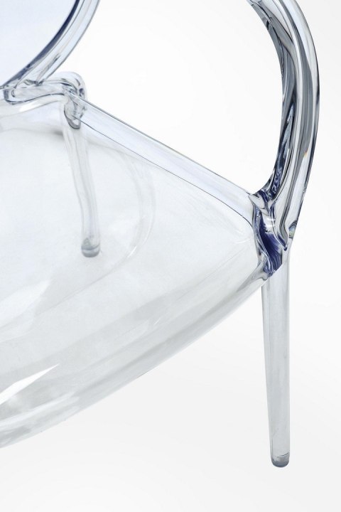 BIZZOTTO krzesło ogrodowe CAMILLA transparentne