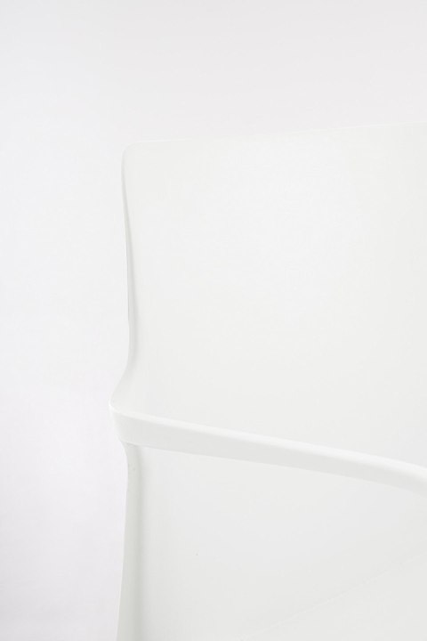 BIZZOTTO krzesło ogrodowe CHLORIS ARM białe