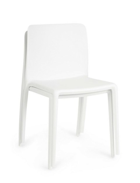 BIZZOTTO krzesło ogrodowe CHLORIS białe