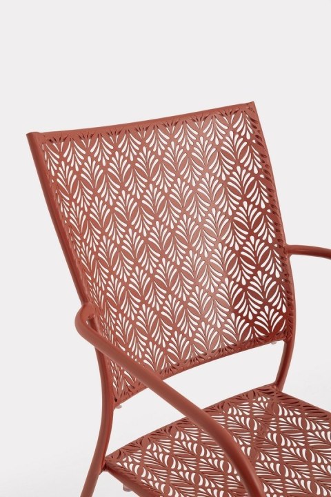 Bizzotto BIZZOTTO krzesło ogrodowe LIZETTE czerwone