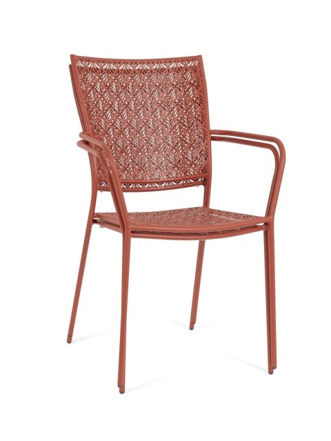 Bizzotto BIZZOTTO krzesło ogrodowe LIZETTE czerwone