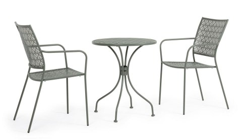 BIZZOTTO krzesło ogrodowe LIZETTE zielone