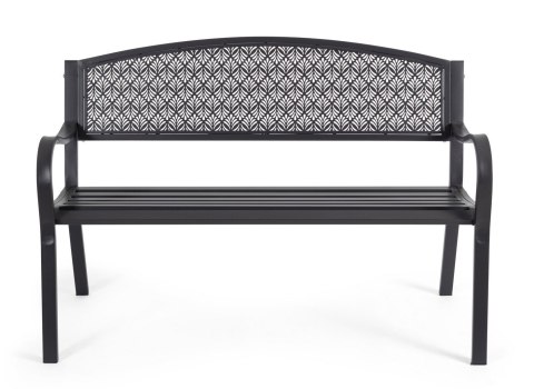 BIZZOTTO ławka ogrodowa LIZETTE czarna