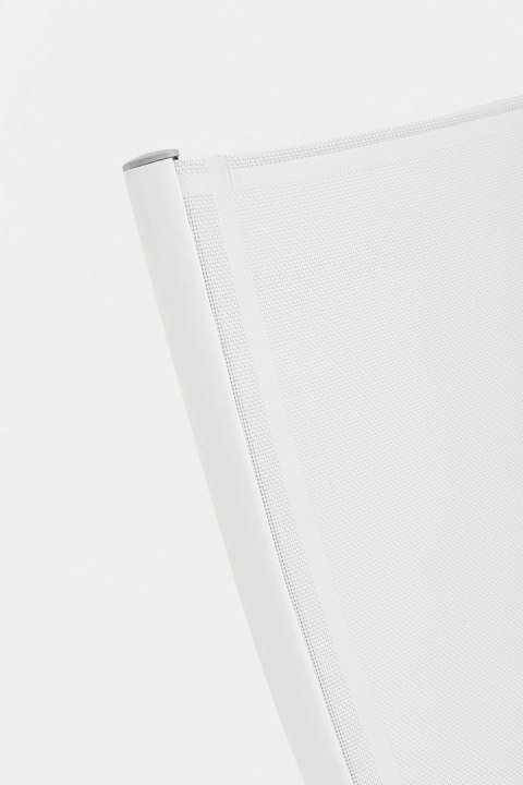 BIZZOTTO leżak ogrodowy TAYLOR biały