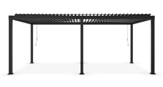 BIZZOTTO pergola ogrodowa GARDA 3x6 szara