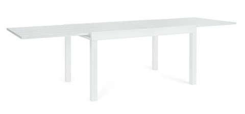 BIZZOTTO stół ogrodowy CLIV 135-270 biały / rozkładany