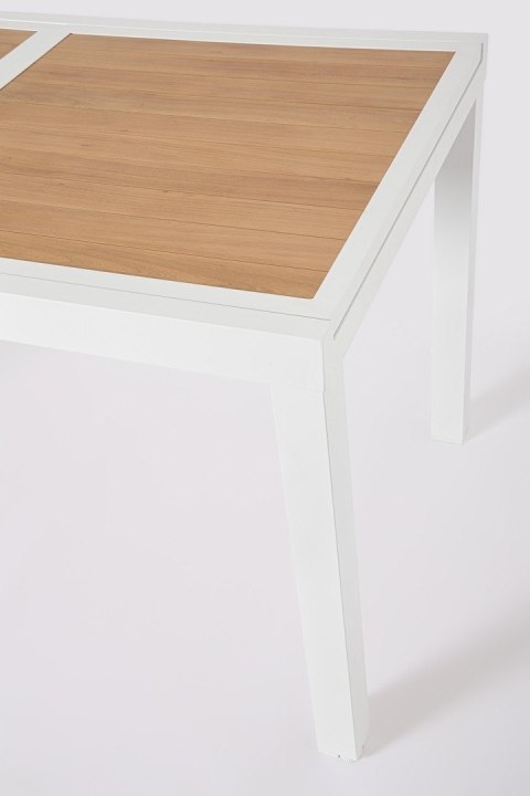 Bizzotto BIZZOTTO stół ogrodowy HILIJA 140-210 biały / rozkładany