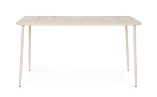 BIZZOTTO stół ogrodowy YARA 140 beżowy