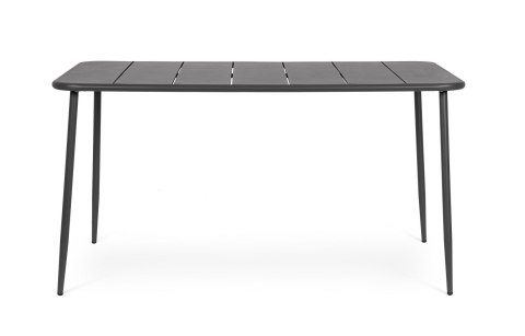 BIZZOTTO stół ogrodowy YARA 140 szary