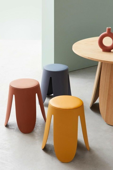 BIZZOTTO stołek IMOGEN żółty