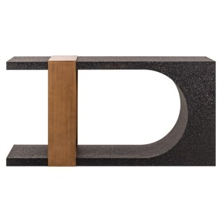 RICHMOND konsola BAZEL czarno-złota