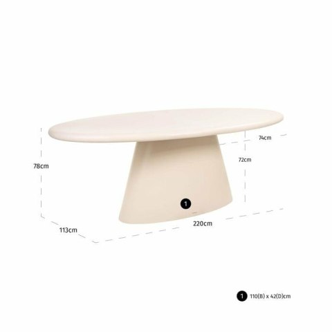 RICHMOND stół jadalniany / ogrodowy URBAN BLOOM 220