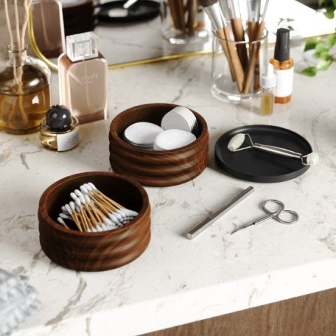 UMBRA organizer na biżuterię TESORA czarny / brązowy