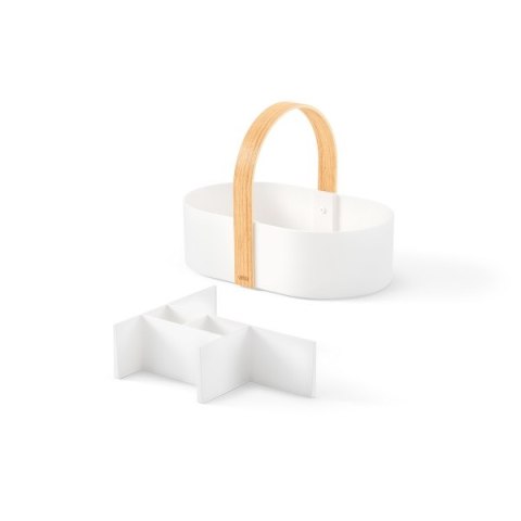 UMBRA organizer na kosmetyki BELLWOOD biały