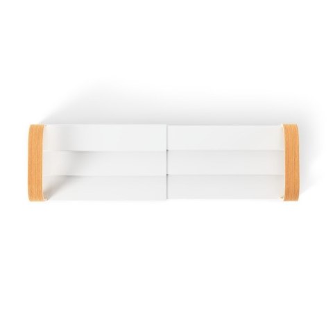 Umbra UMBRA półka na przyprawy BELLWOOD biała / jasnobrązowa