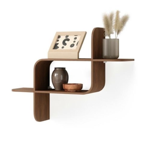 UMBRA półka ścienna MONTAGE ciemnobrązowa