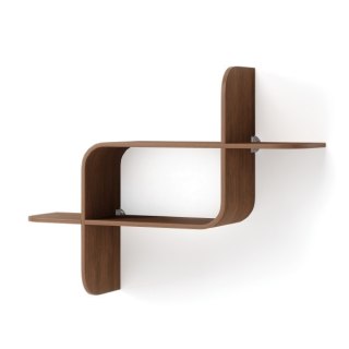 UMBRA półka ścienna MONTAGE ciemnobrązowa