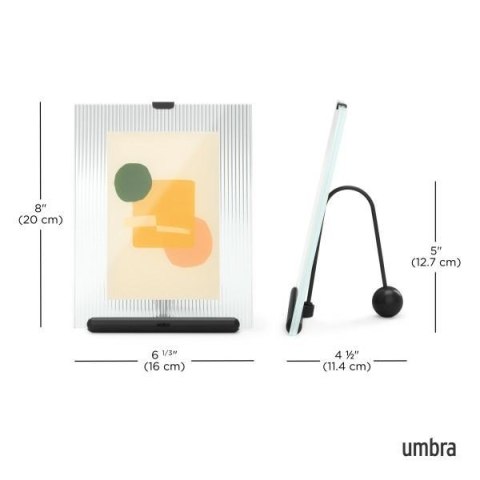 UMBRA ramka na zdjęcia FLUTE 4x6 czarna