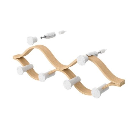 Umbra UMBRA wieszak MONTAGE 6 biały / naturalny