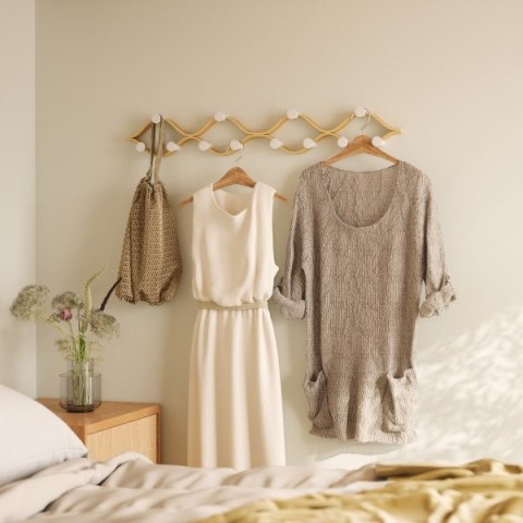 Umbra UMBRA wieszak MONTAGE 6 biały / naturalny